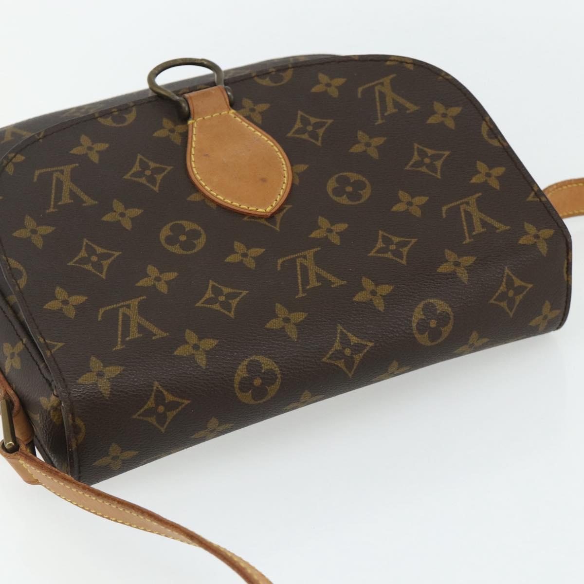 LOUIS VUITTON Monogram Saint Cloud GM Shoulder Bag M51242 LV Auth 158438