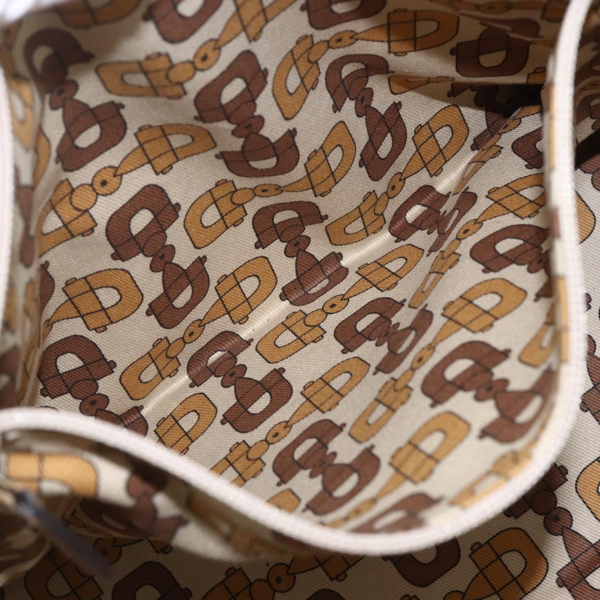 GUCCI GG Canvas Tote Bag Pink Gold Auth 158451