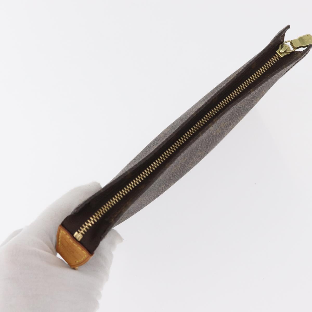 LOUIS VUITTON Monogram Bucket GM Accessory Pouch LV Auth 158534