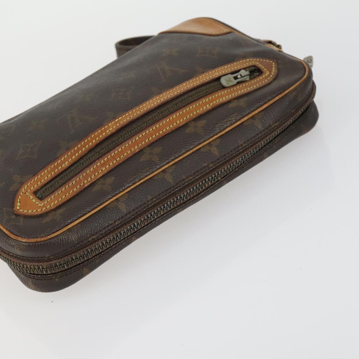 LOUIS VUITTON Monogram Clutch Bag 4 Set LV Auth 158548