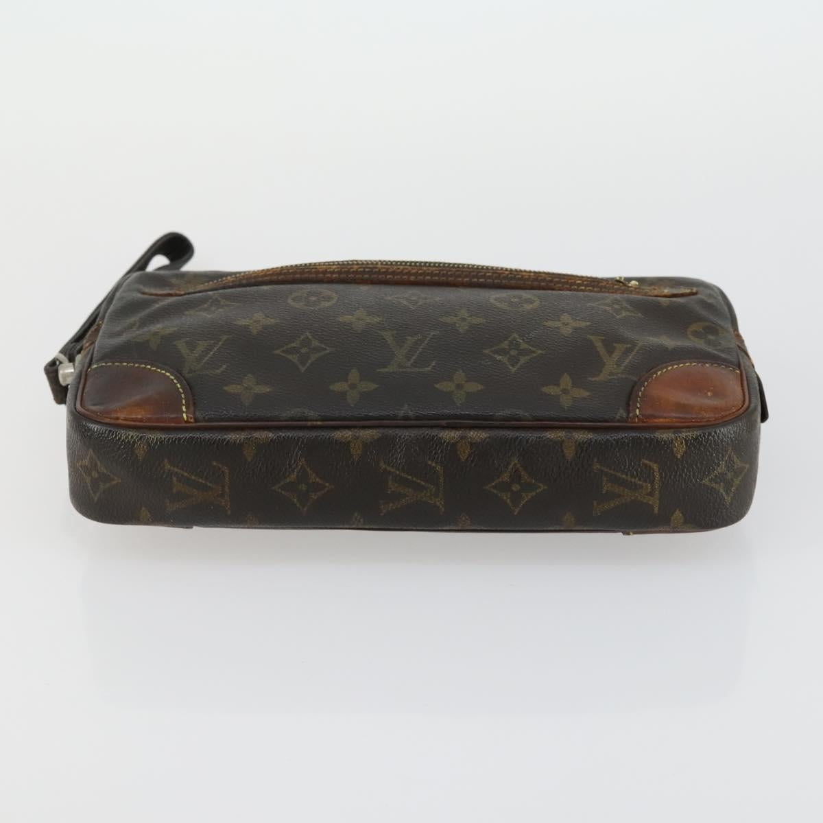 LOUIS VUITTON Monogram Clutch Bag 4 Set LV Auth 158548