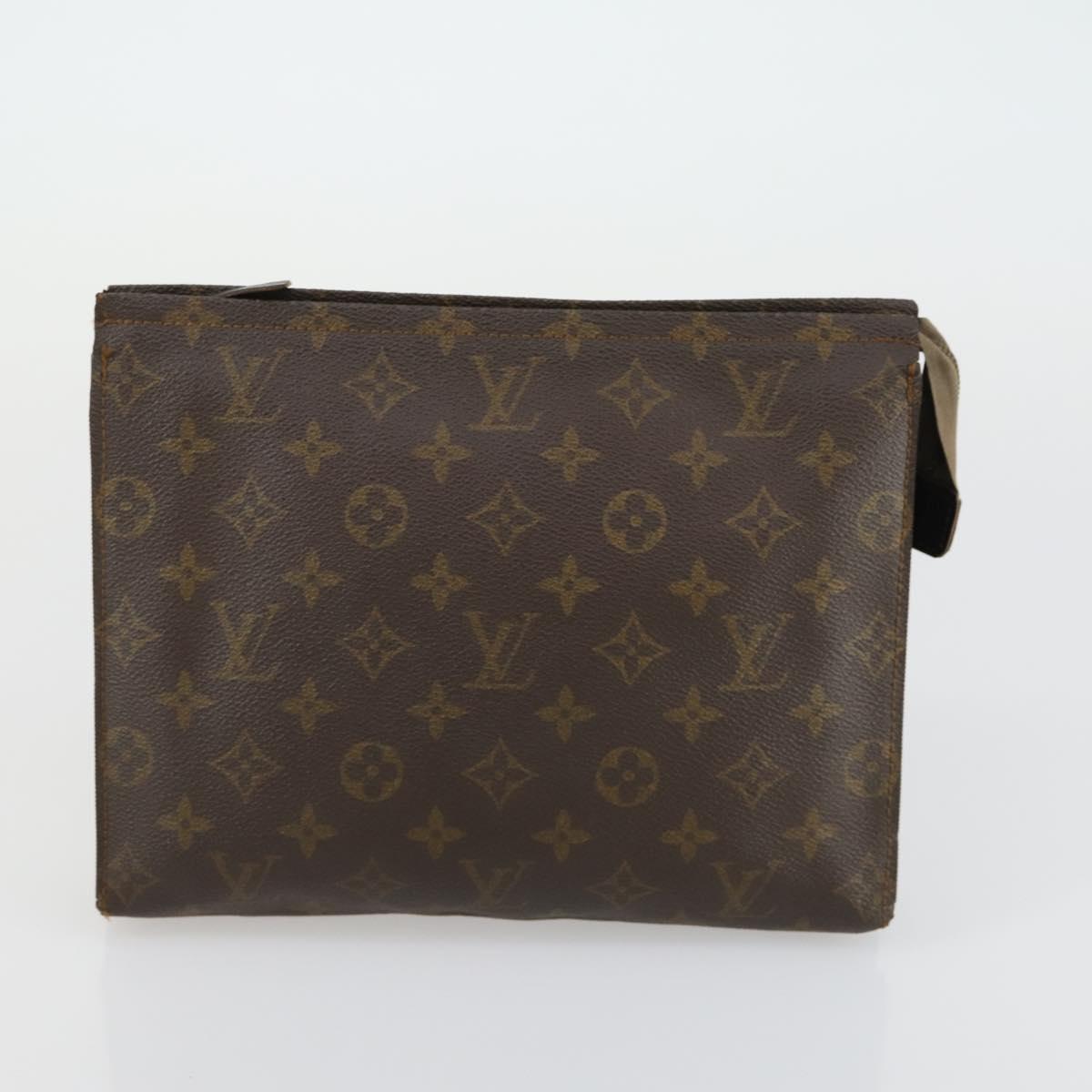 LOUIS VUITTON Monogram Clutch Bag 4 Set LV Auth 158548