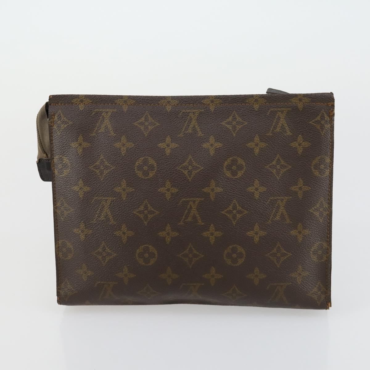LOUIS VUITTON Monogram Clutch Bag 4 Set LV Auth 158548