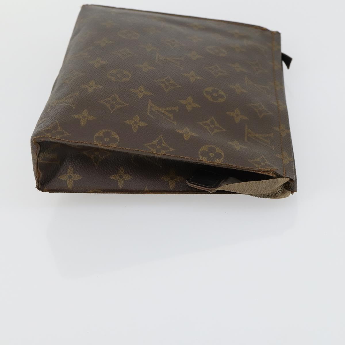 LOUIS VUITTON Monogram Clutch Bag 4 Set LV Auth 158548