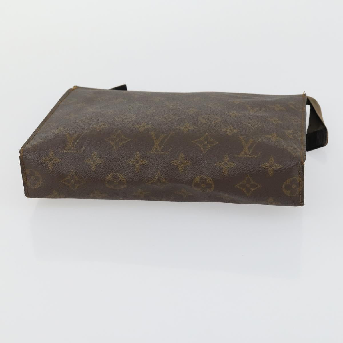LOUIS VUITTON Monogram Clutch Bag 4 Set LV Auth 158548