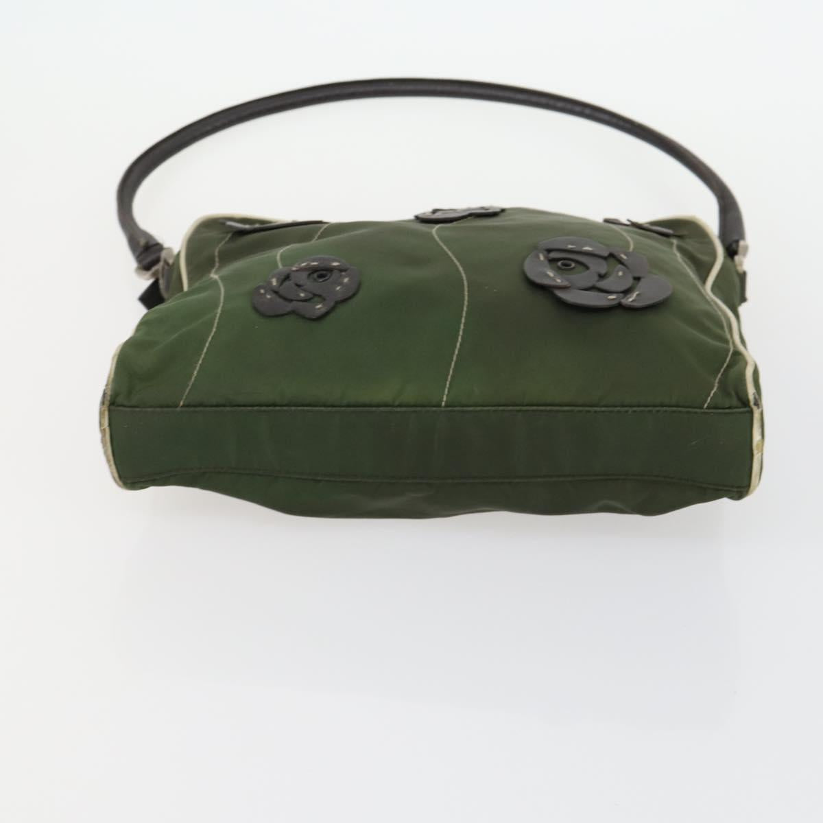 PRADA Hand Bag Nylon 3 Set Khaki Navy black Auth 158550