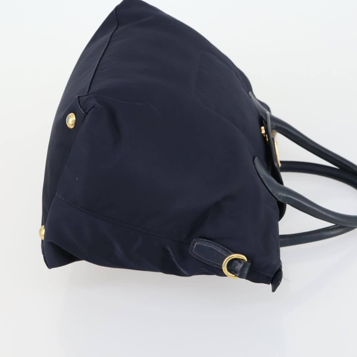 PRADA Hand Bag Nylon 3 Set Khaki Navy black Auth 158550