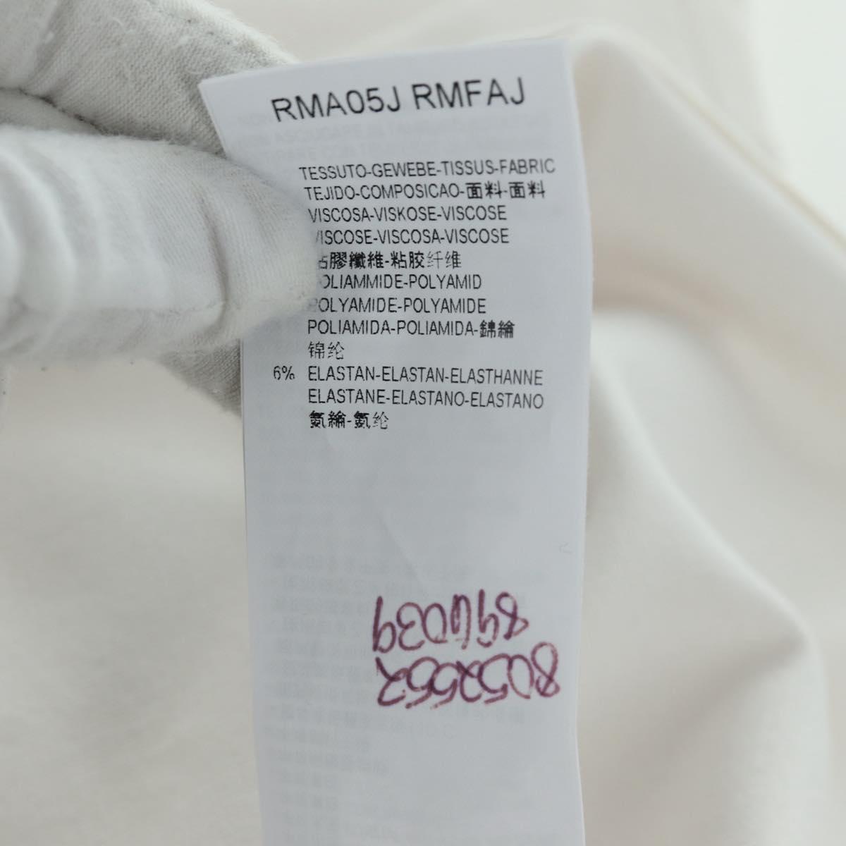 Armani Tops Shirt Cotton White Auth 158589M