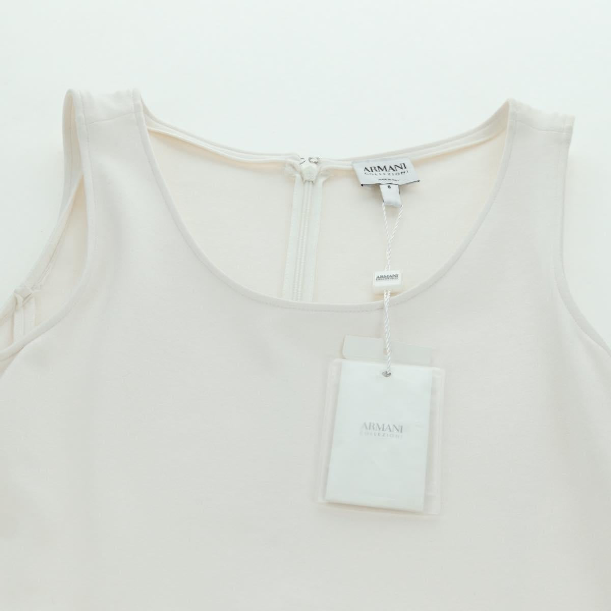 Armani Tops Shirt Cotton White Auth 158589M
