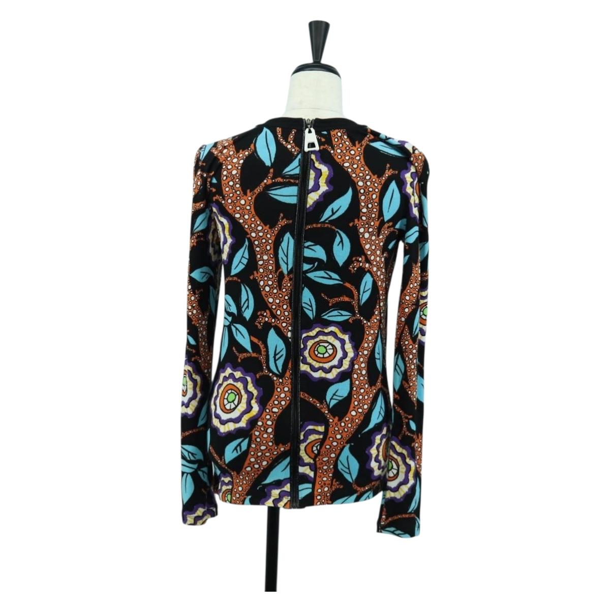 LOUIS VUITTON Tops Cotton Multicolor LV Auth 158590M