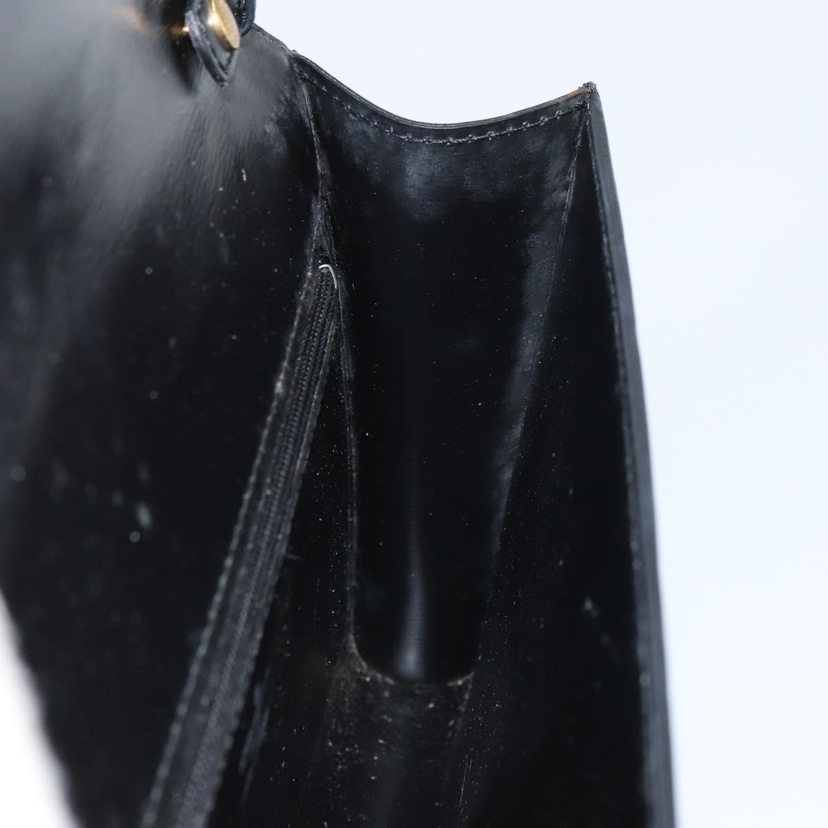 LOUIS VUITTON Epi Pochette Arche Shoulder Bag Black Noir M52572 LV Auth 158623A