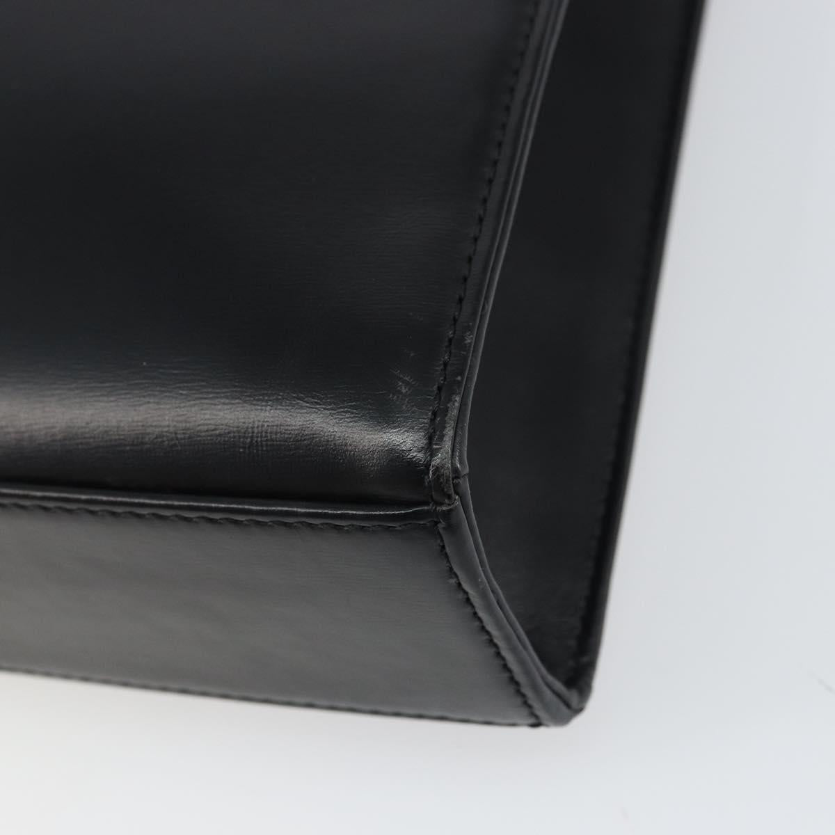 LOUIS VUITTON Epi Opera Line Spartan Bag Leather Black Noir M63942 Auth 158627