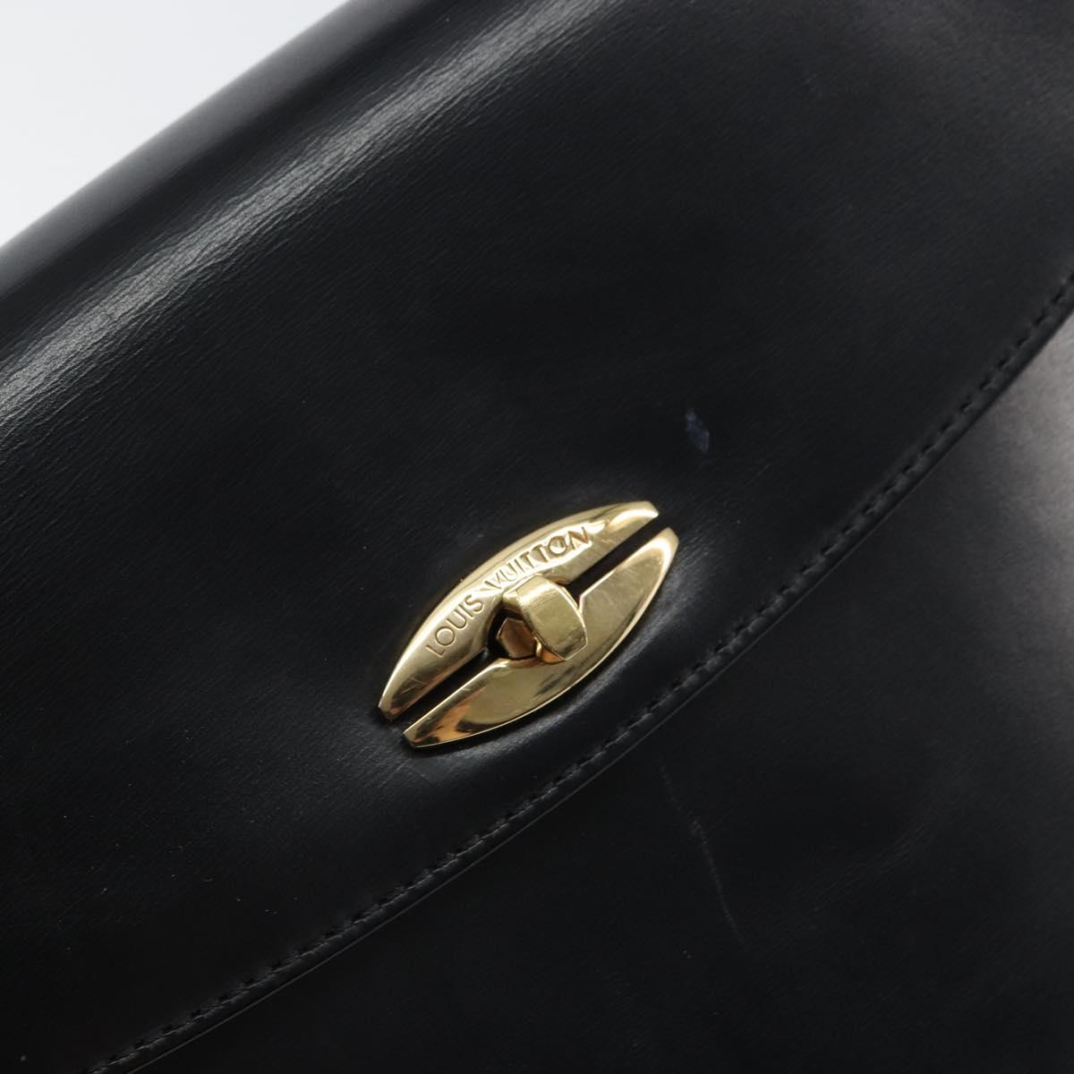 LOUIS VUITTON Epi Opera Line Spartan Bag Leather Black Noir M63942 Auth 158627