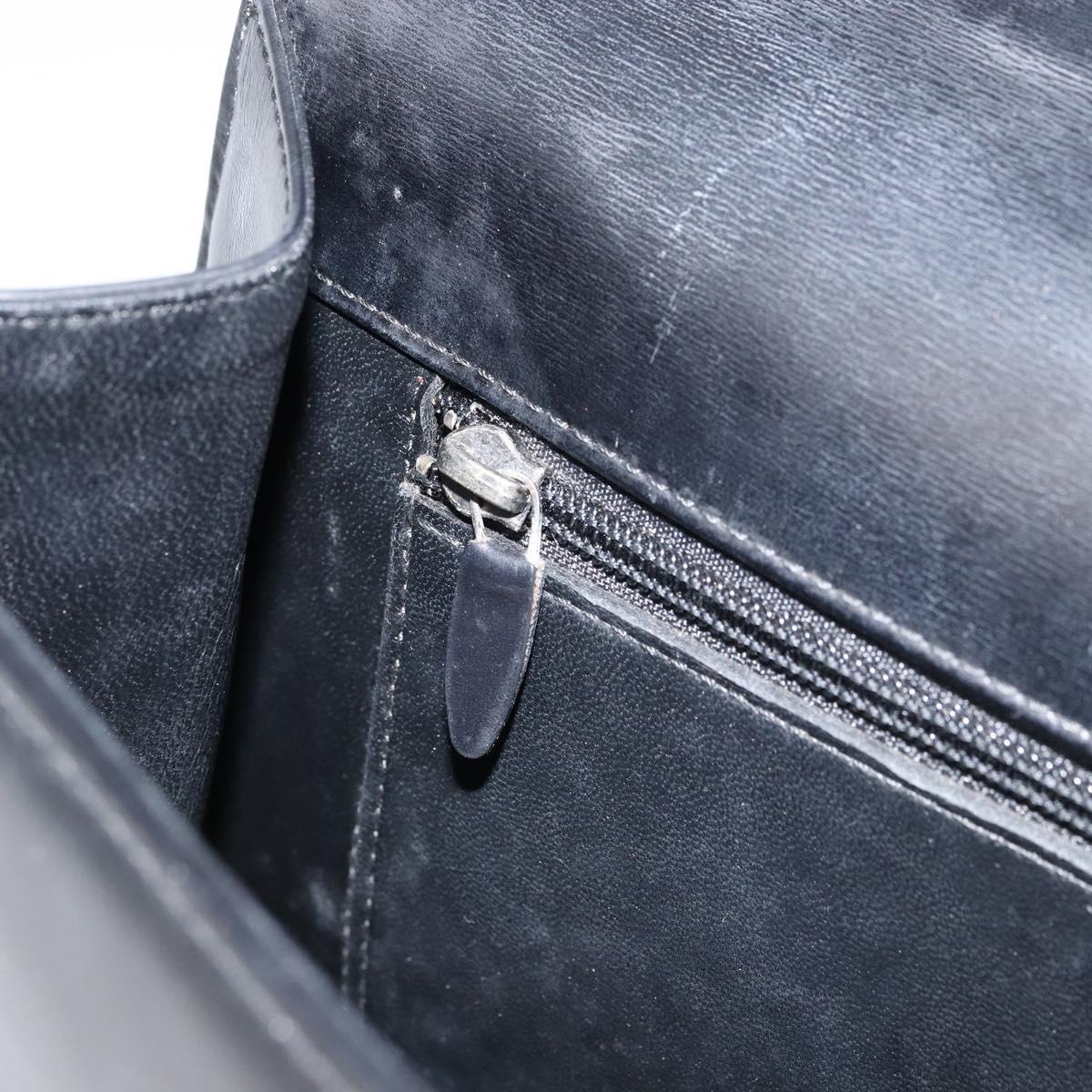 LOUIS VUITTON Epi Opera Line Spartan Bag Leather Black Noir M63942 Auth 158627