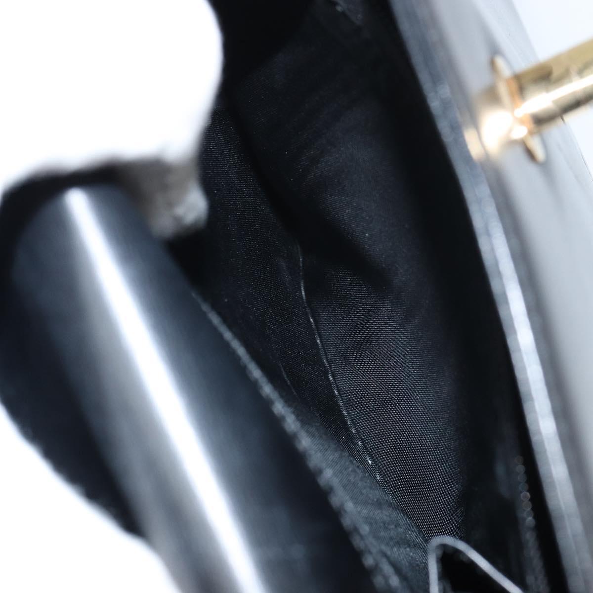 LOUIS VUITTON Epi Opera Line Spartan Bag Leather Black Noir M63942 Auth 158627