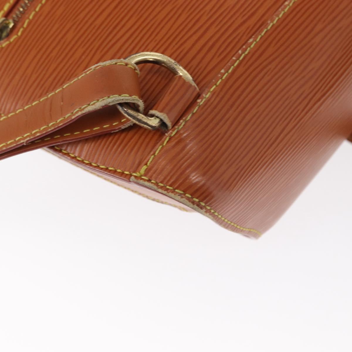 LOUIS VUITTON Epi Mabillon Backpack Zipangu Gold M52238 LV Auth 158628