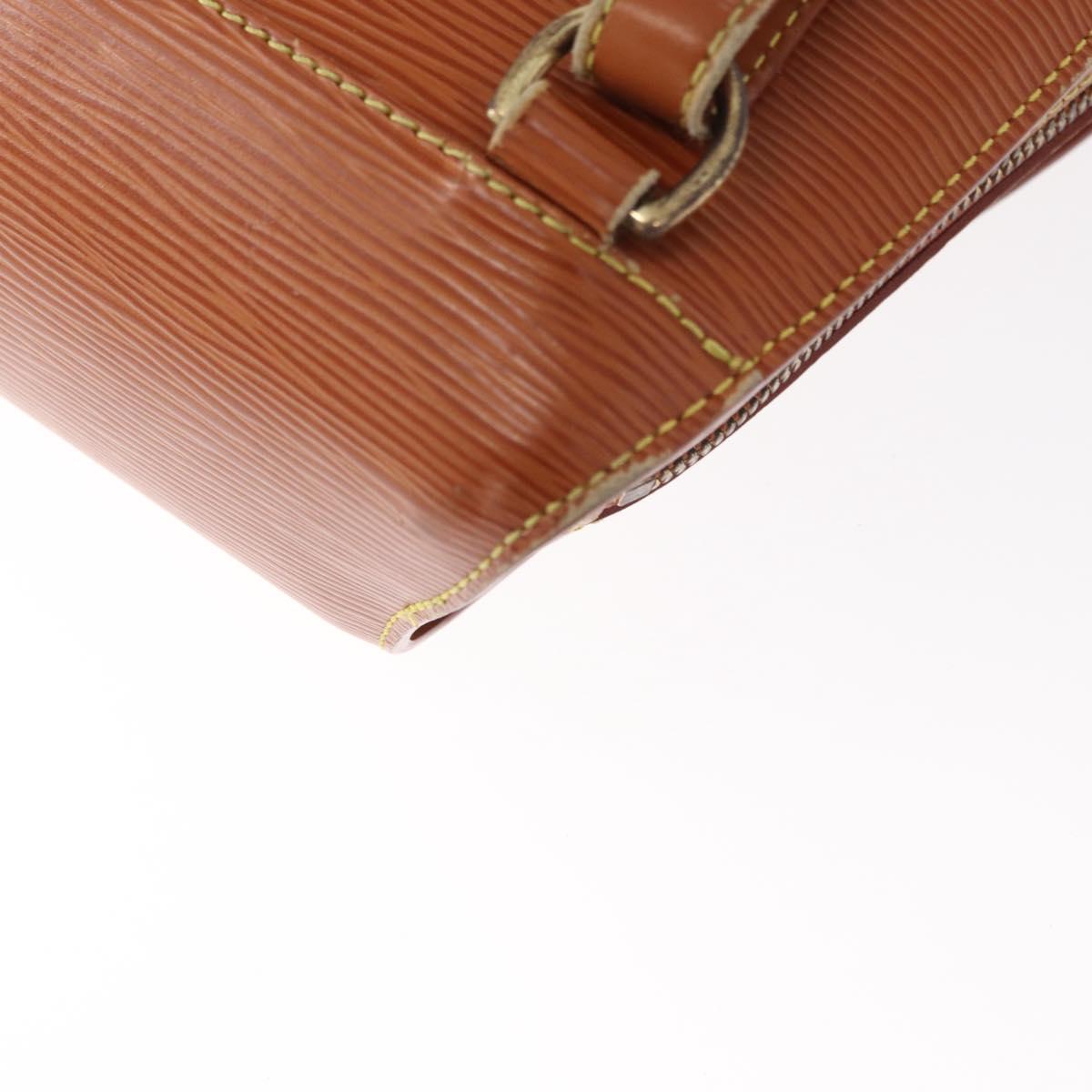 LOUIS VUITTON Epi Mabillon Backpack Zipangu Gold M52238 LV Auth 158628