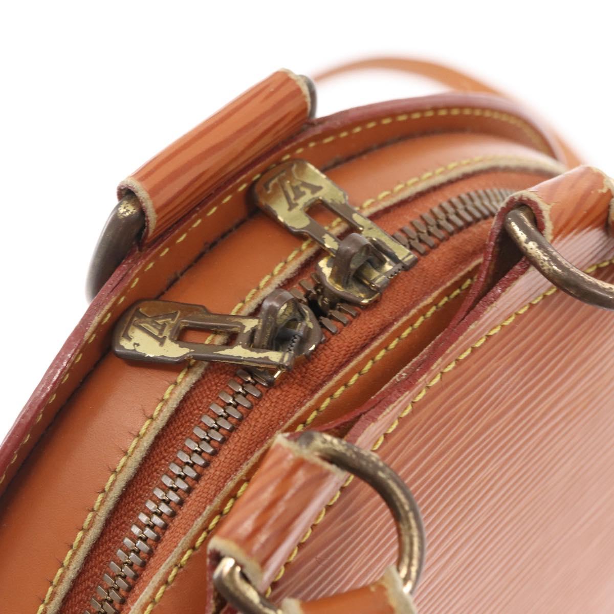 LOUIS VUITTON Epi Mabillon Backpack Zipangu Gold M52238 LV Auth 158628