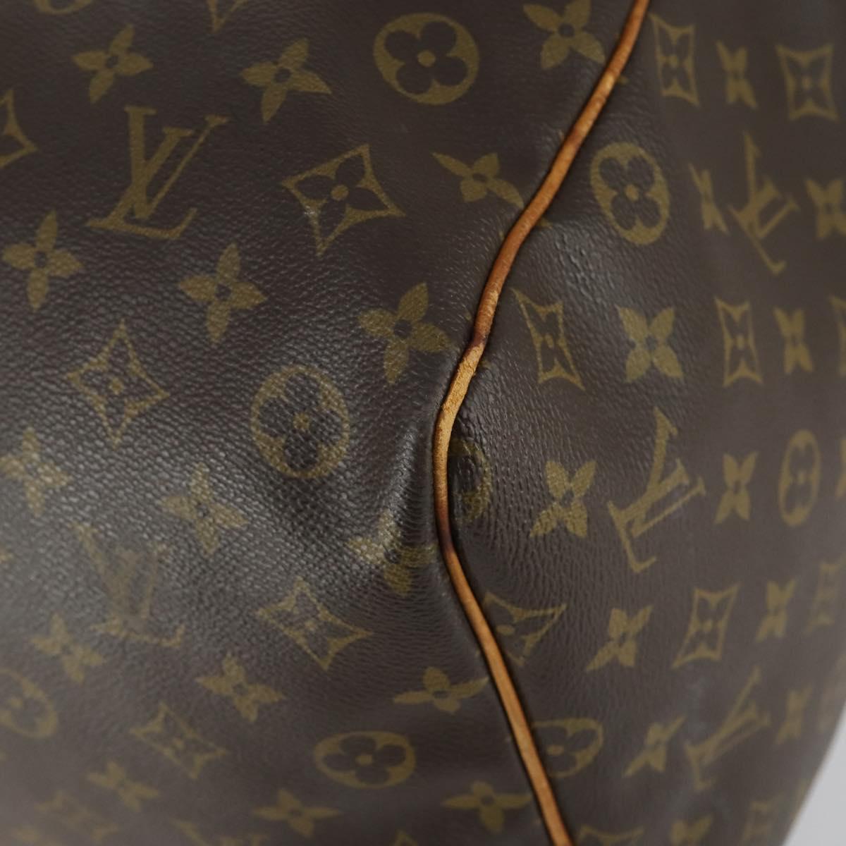 LOUIS VUITTON Monogram Keepall 60 Boston Bag M41422 LV Auth 158634