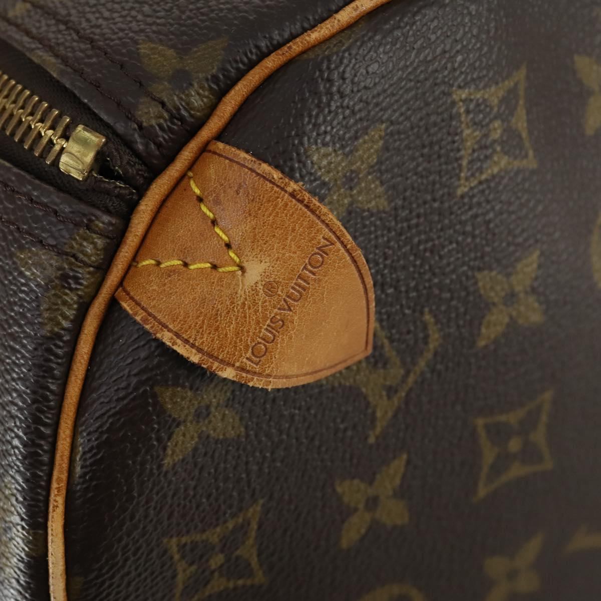 LOUIS VUITTON Monogram Keepall 60 Boston Bag M41422 LV Auth 158634