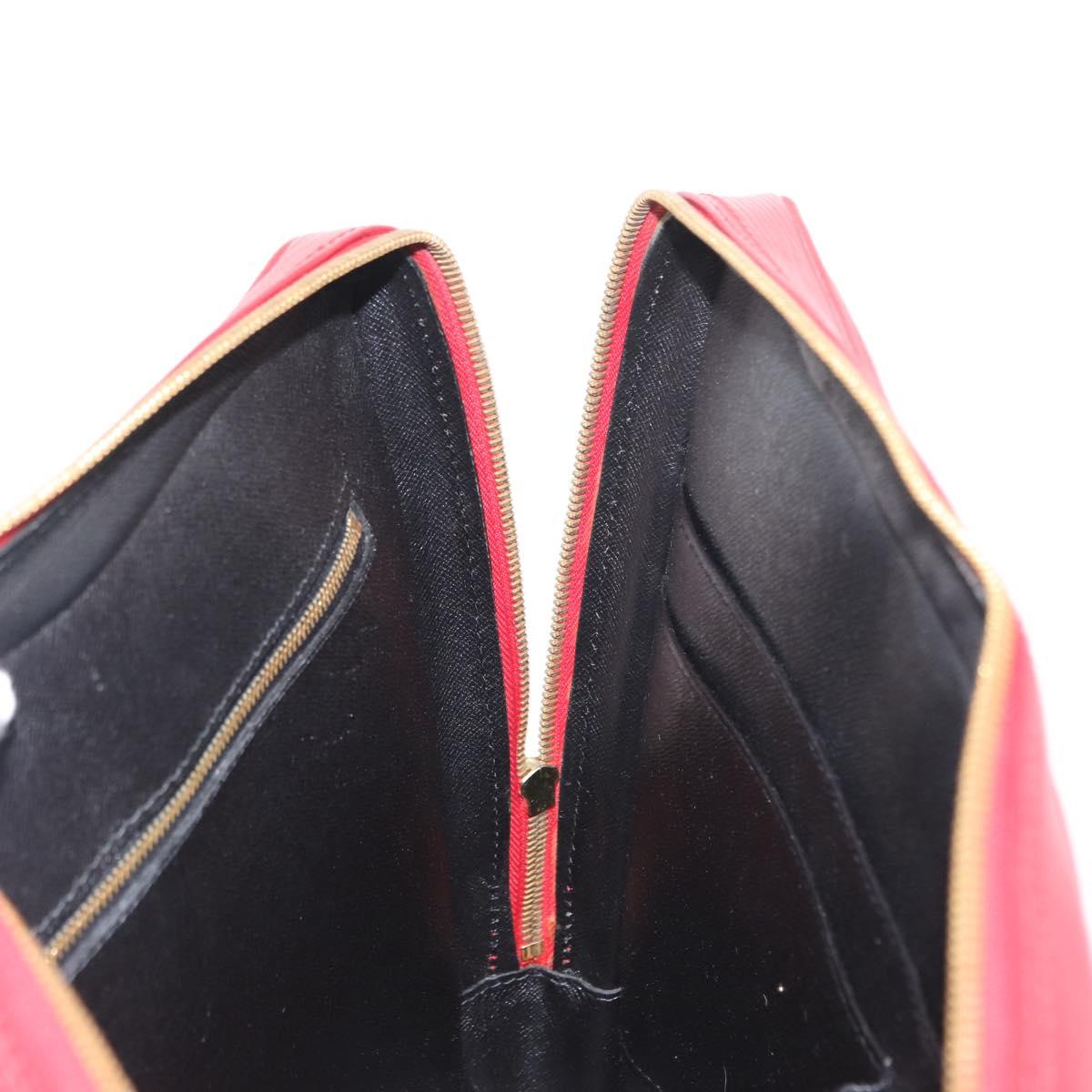 LOUIS VUITTON Epi Porte Documents Voyage Business Bag Red M54477 LV Auth 158635