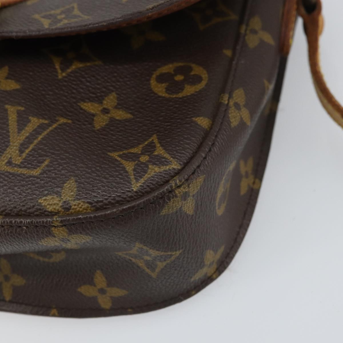LOUIS VUITTON Monogram Saint Cloud MM Shoulder Bag M51243 LV Auth 158645