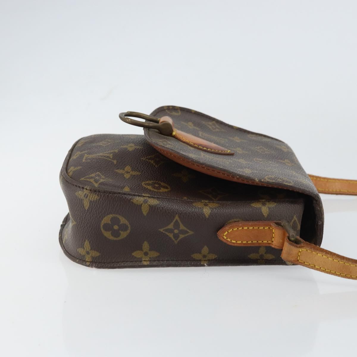 LOUIS VUITTON Monogram Saint Cloud MM Shoulder Bag M51243 LV Auth 158645