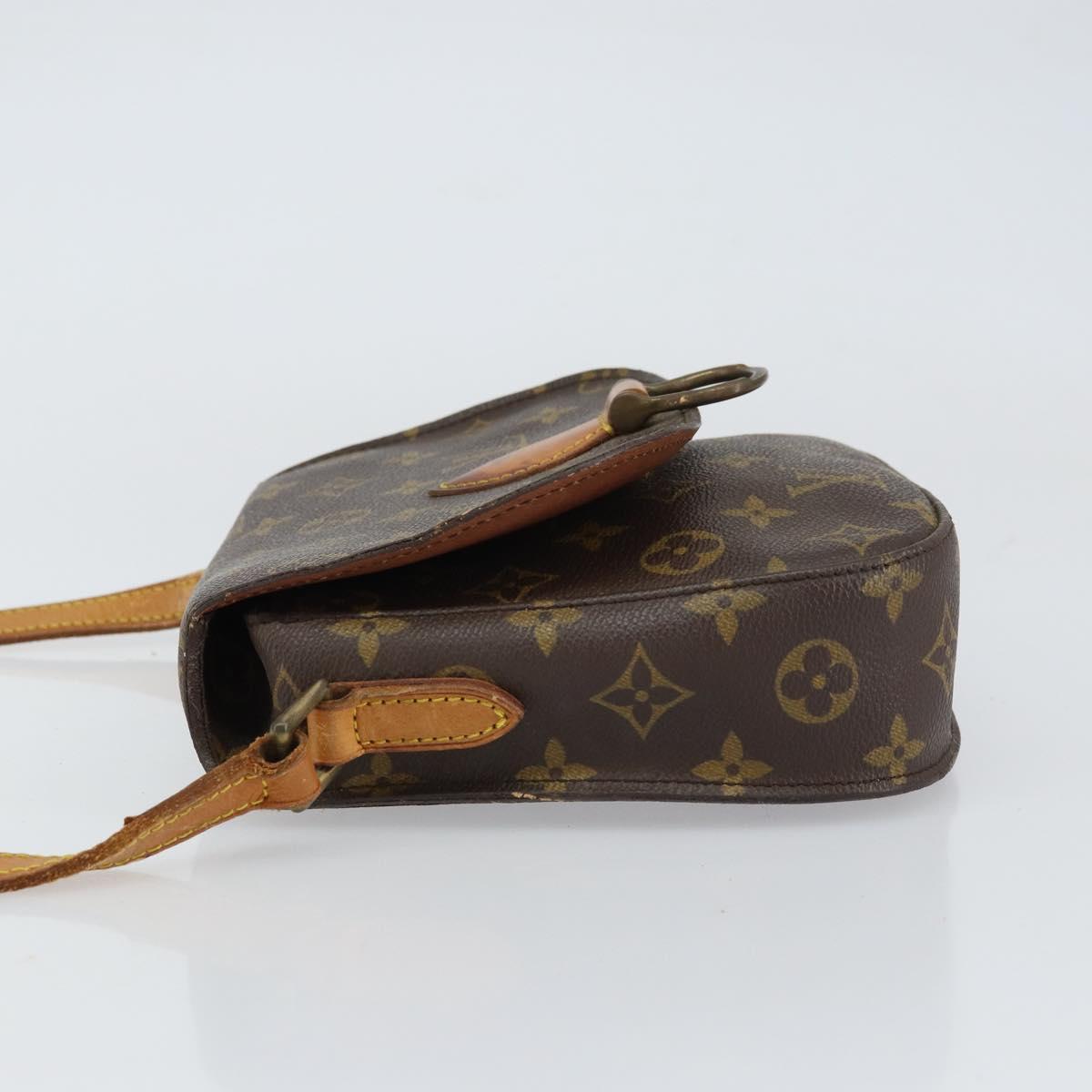 LOUIS VUITTON Monogram Saint Cloud MM Shoulder Bag M51243 LV Auth 158645