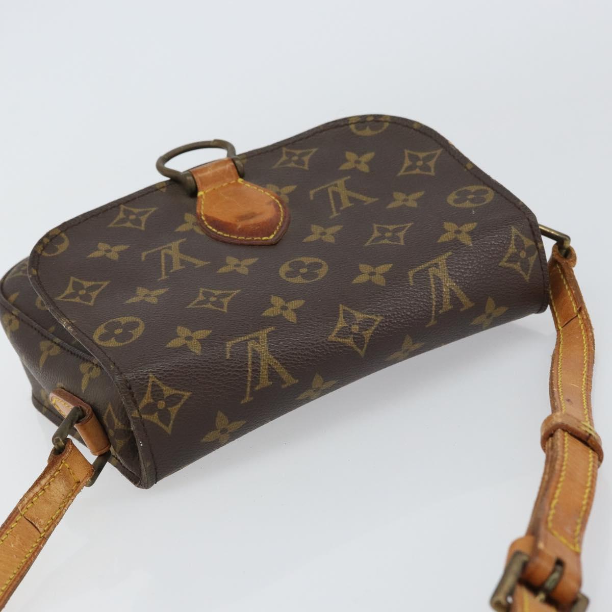 LOUIS VUITTON Monogram Saint Cloud MM Shoulder Bag M51243 LV Auth 158645