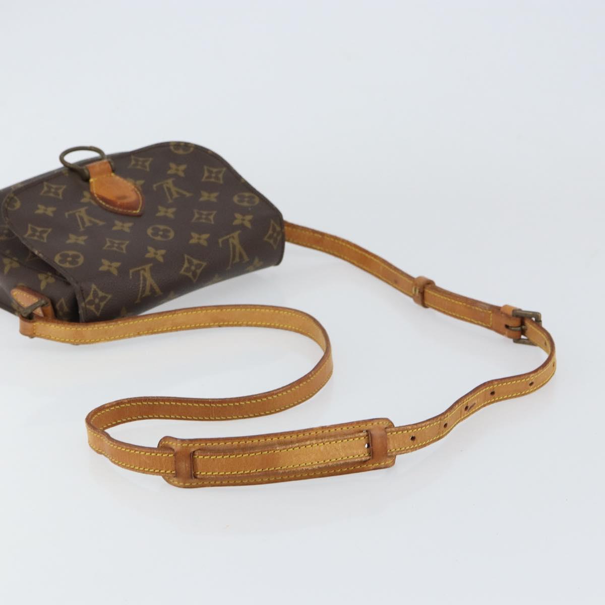 LOUIS VUITTON Monogram Saint Cloud MM Shoulder Bag M51243 LV Auth 158645