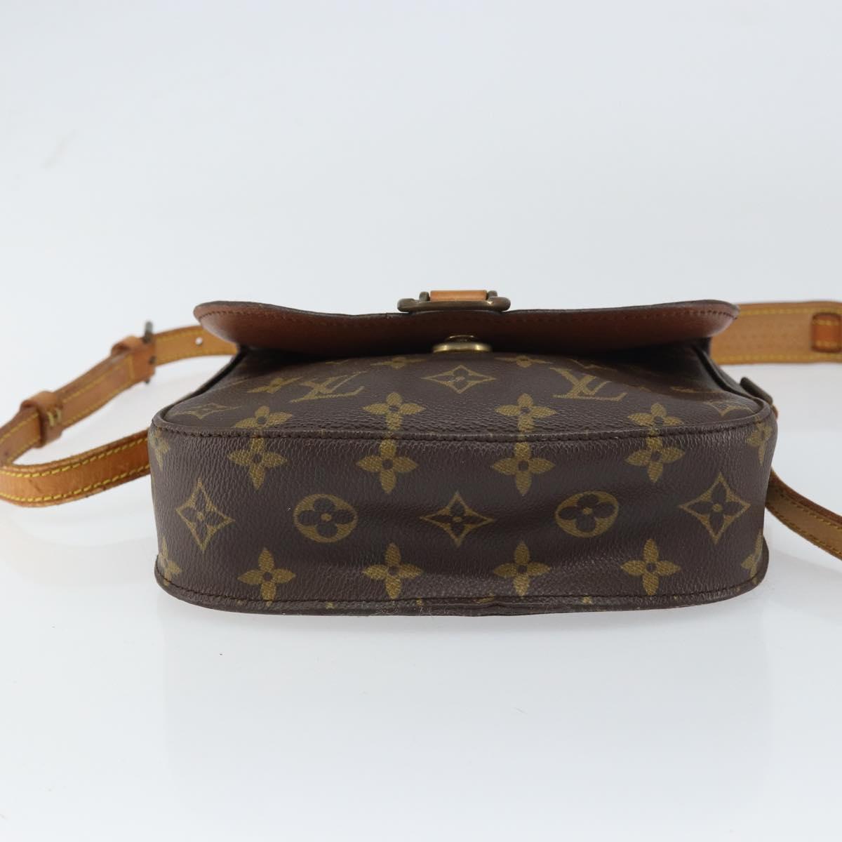 LOUIS VUITTON Monogram Saint Cloud MM Shoulder Bag M51243 LV Auth 158645