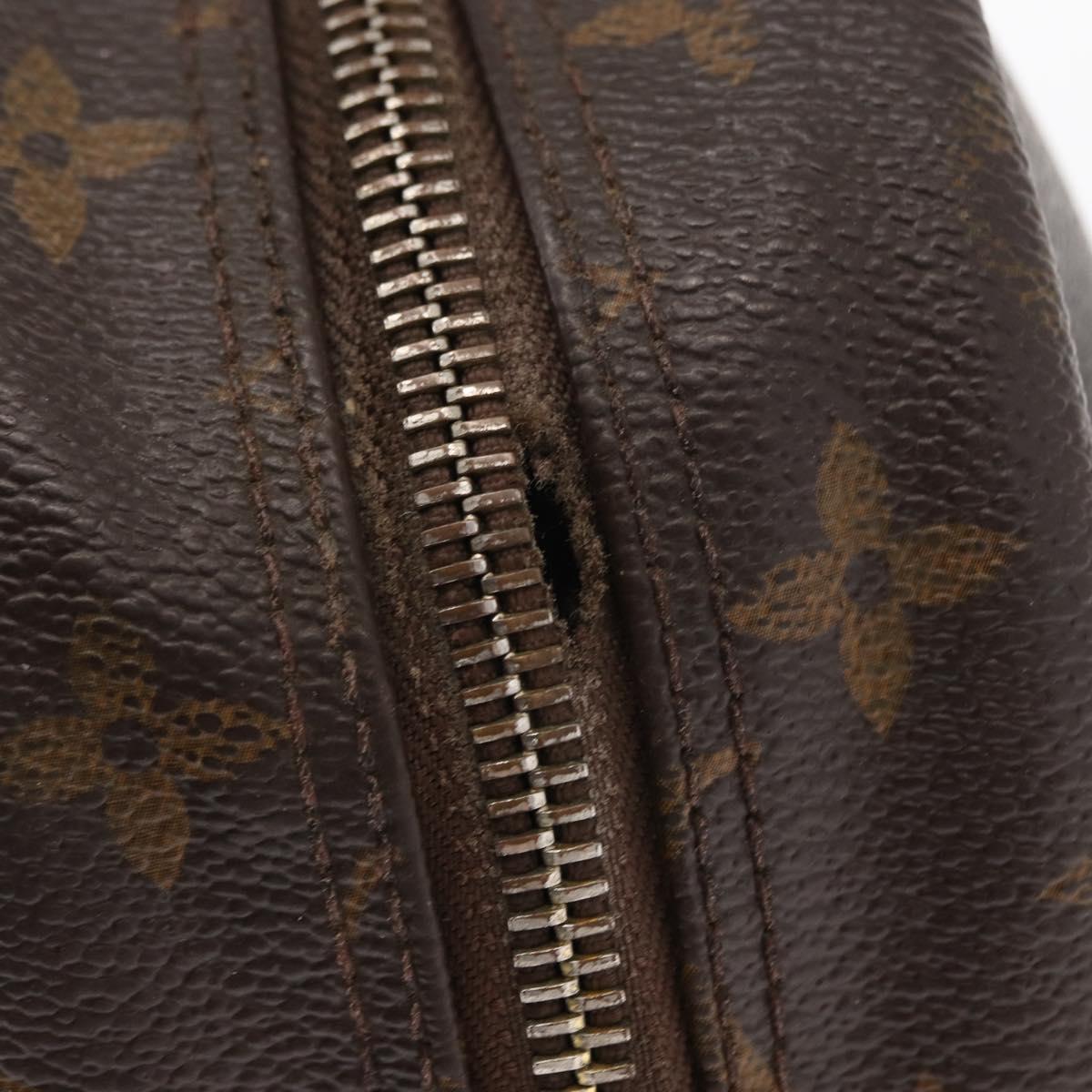 LOUIS VUITTON Monogram Trousse Toilette 25 Clutch Bag M47527 LV Auth 158646