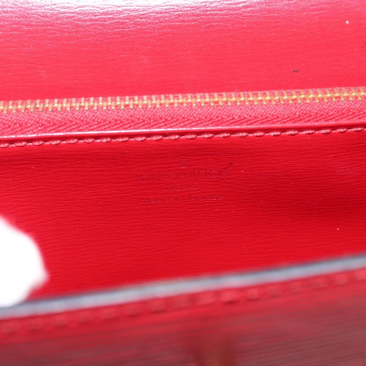 LOUIS VUITTON Epi Malesherbes Hand Bag Red M52377 LV Auth 158649