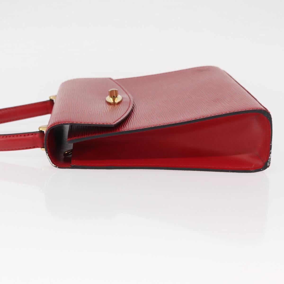 LOUIS VUITTON Epi Malesherbes Hand Bag Red M52377 LV Auth 158649
