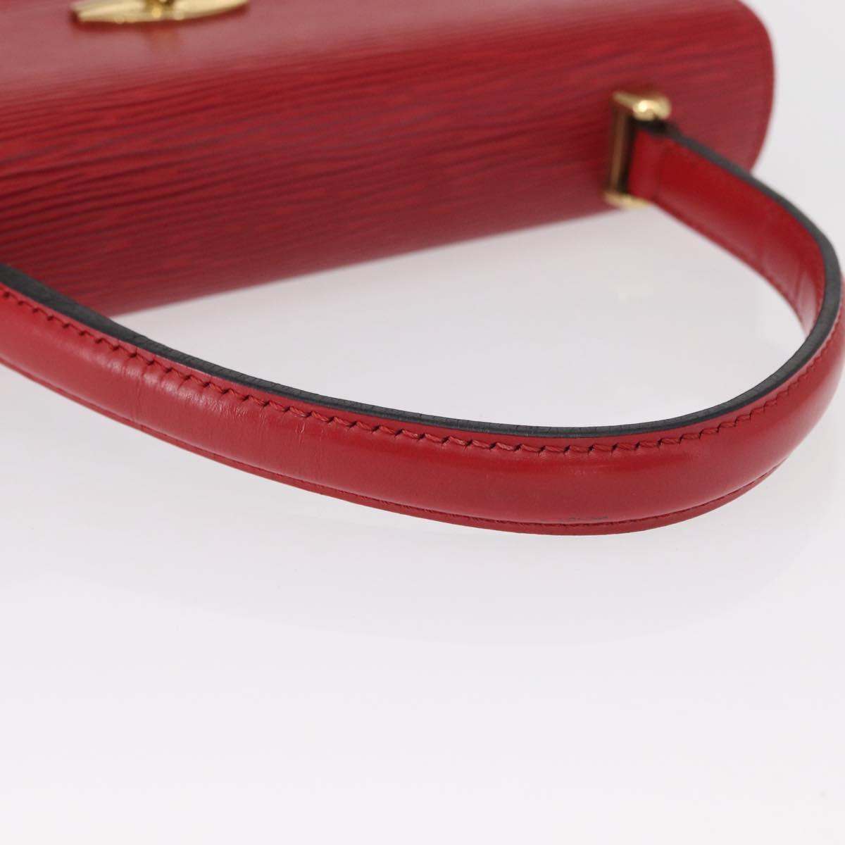 LOUIS VUITTON Epi Malesherbes Hand Bag Red M52377 LV Auth 158649