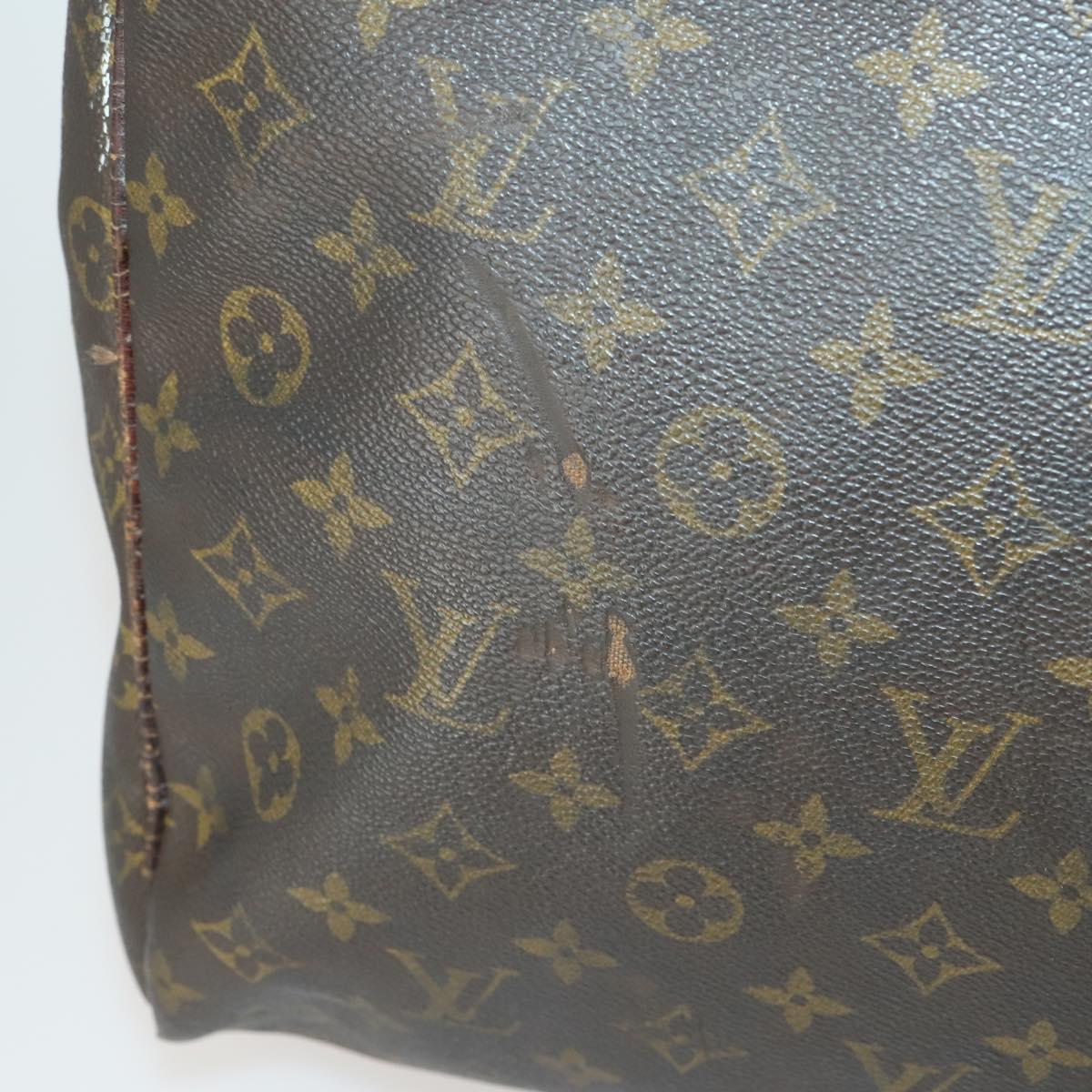 LOUIS VUITTON Monogram Keepall 60 Boston Bag M41422 LV Auth 158652