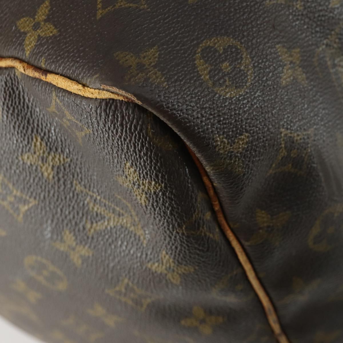 LOUIS VUITTON Monogram Keepall 60 Boston Bag M41422 LV Auth 158652