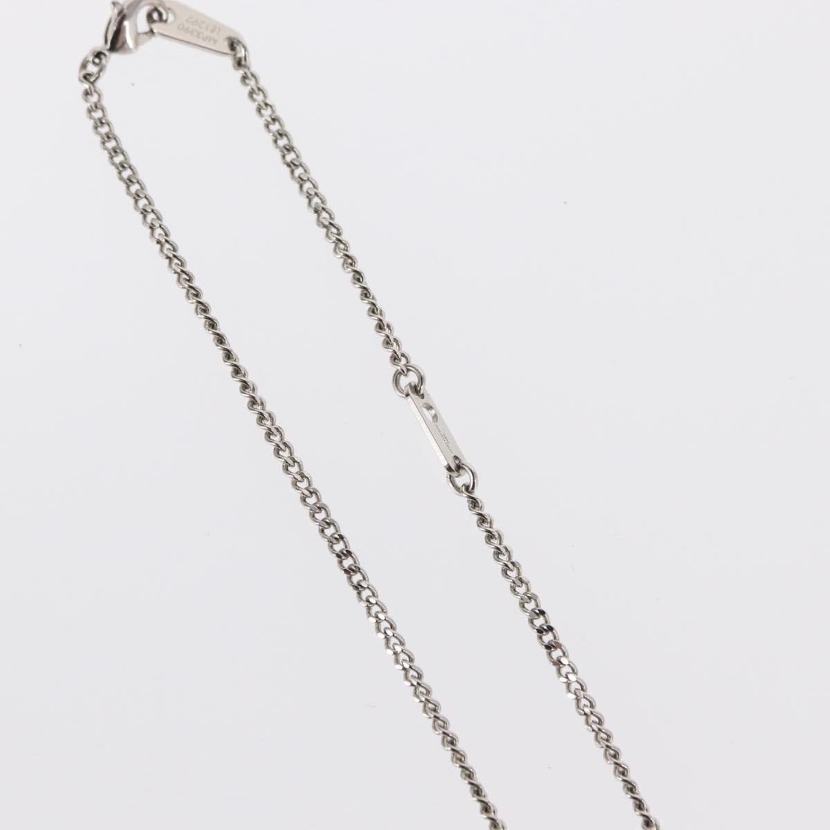 LOUIS VUITTON Collier LV Crazy Animals Necklace metal Green MP3390 Auth 158659M