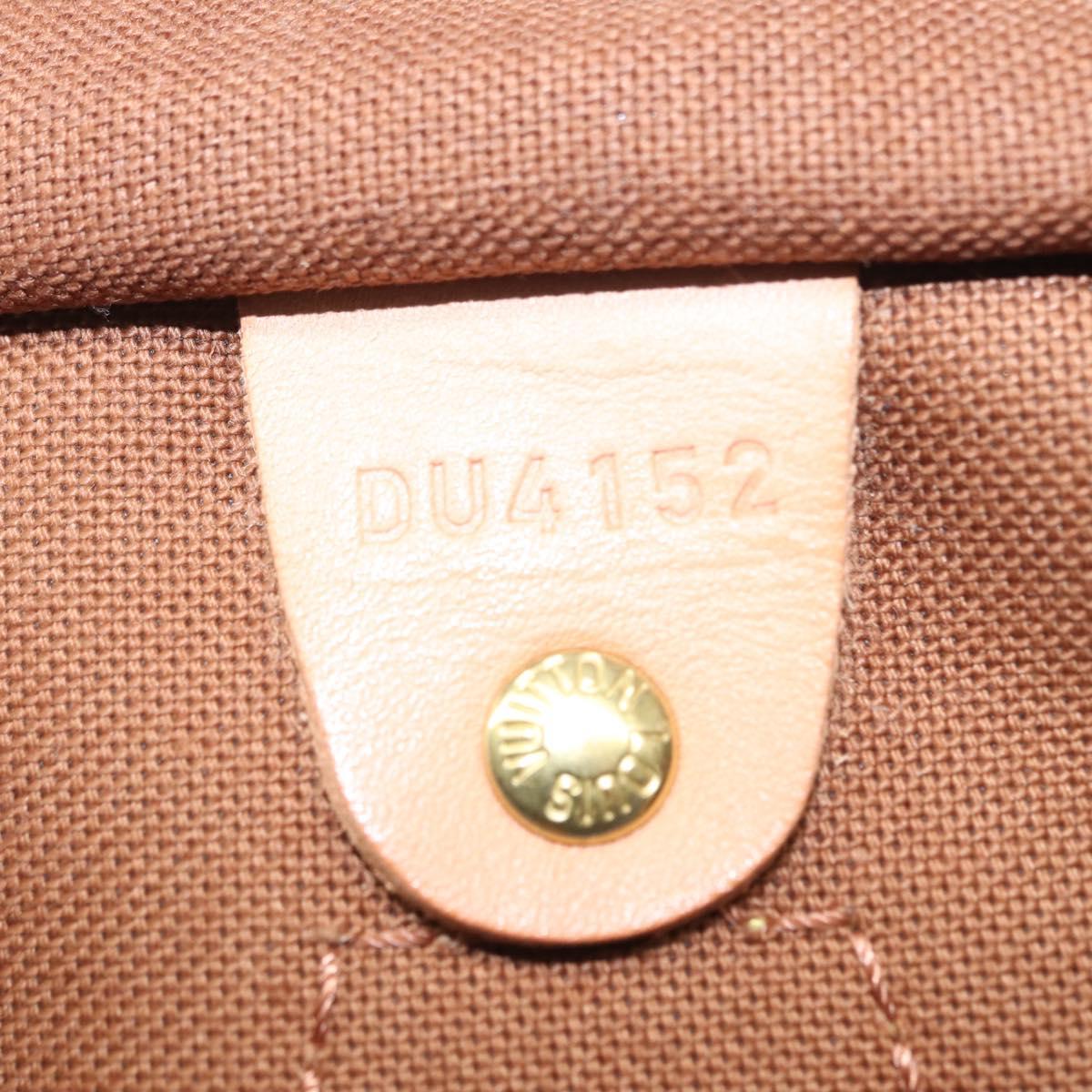 LOUIS VUITTON Monogram Dot Infinity Speedy 30 Hand Bag M40691 LV Auth 158661V