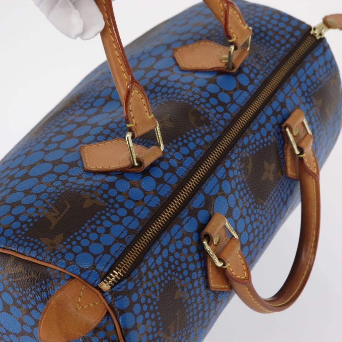 LOUIS VUITTON Monogram Dot Infinity Speedy 30 Hand Bag M40691 LV Auth 158661V