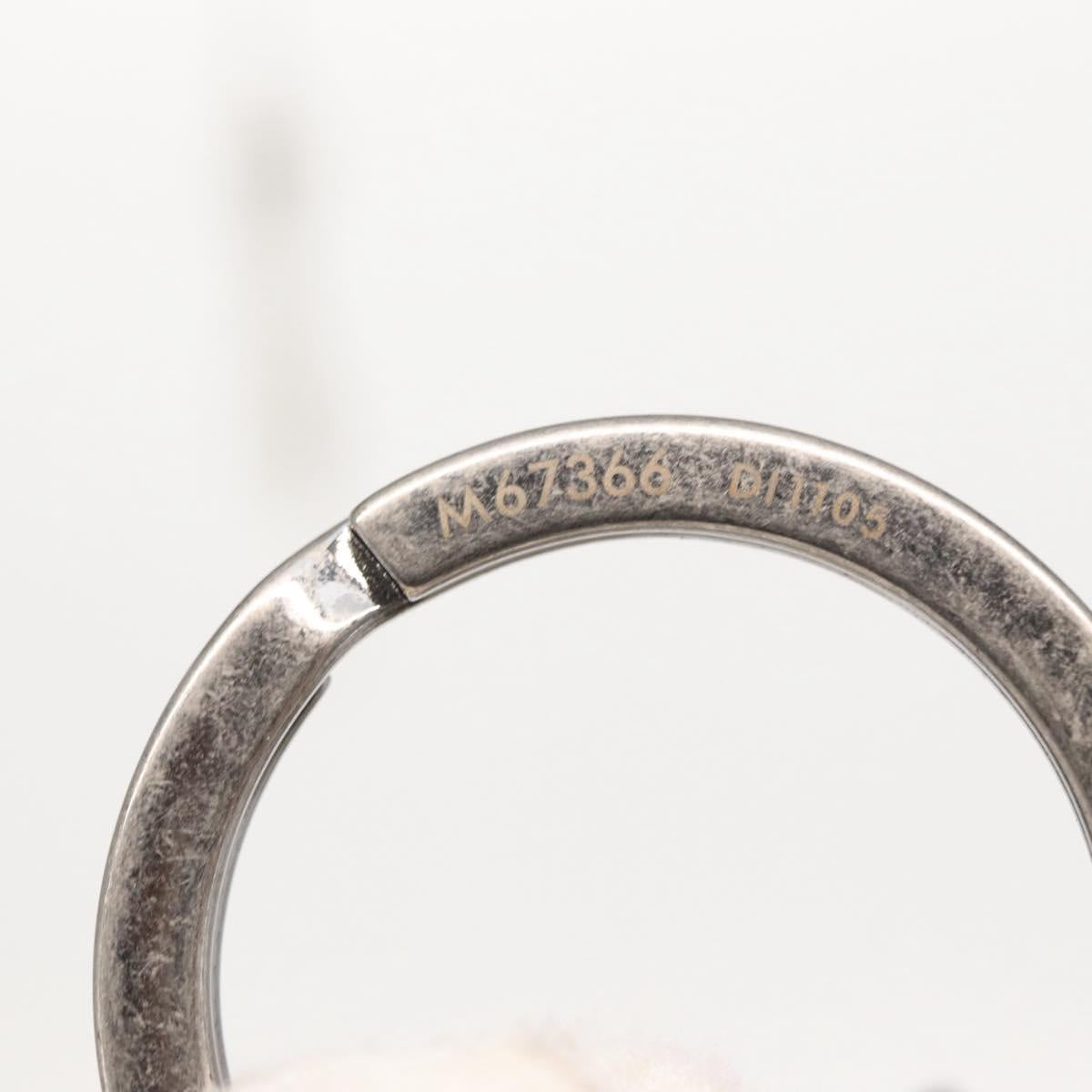 LOUIS VUITTON The President Charm metal Silver M67366 LV Auth 158668SM