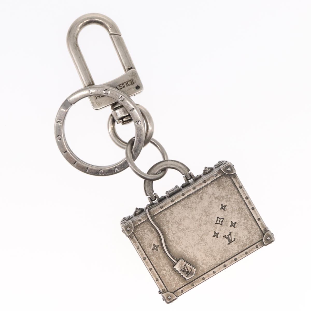 LOUIS VUITTON The President Charm metal Silver M67366 LV Auth 158668SM