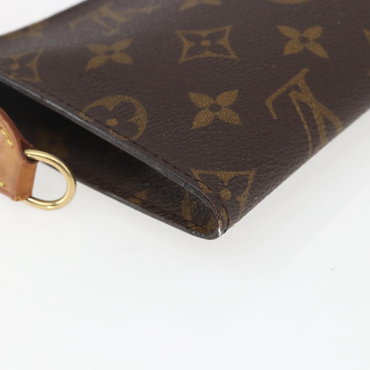 LOUIS VUITTON Monogram Bucket PM Accessory Pouch LV Auth 158671