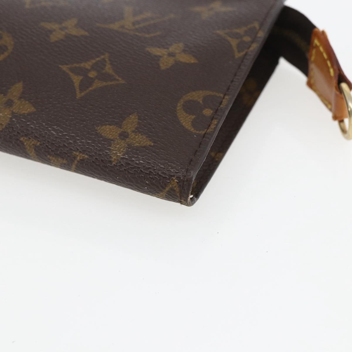 LOUIS VUITTON Monogram Bucket PM Accessory Pouch LV Auth 158671