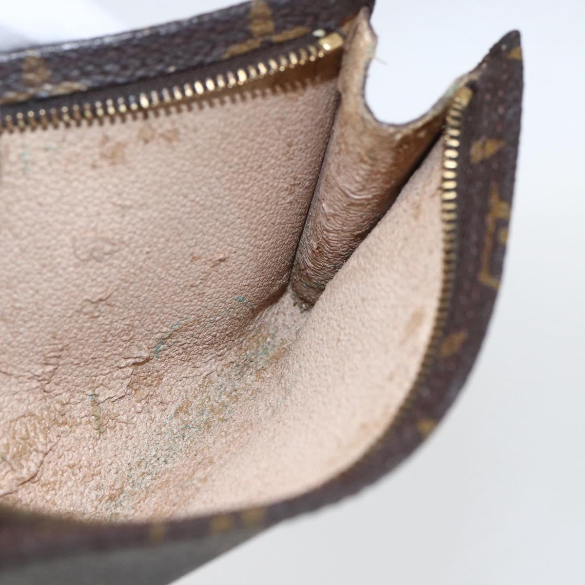 LOUIS VUITTON Monogram Bucket PM Accessory Pouch LV Auth 158672