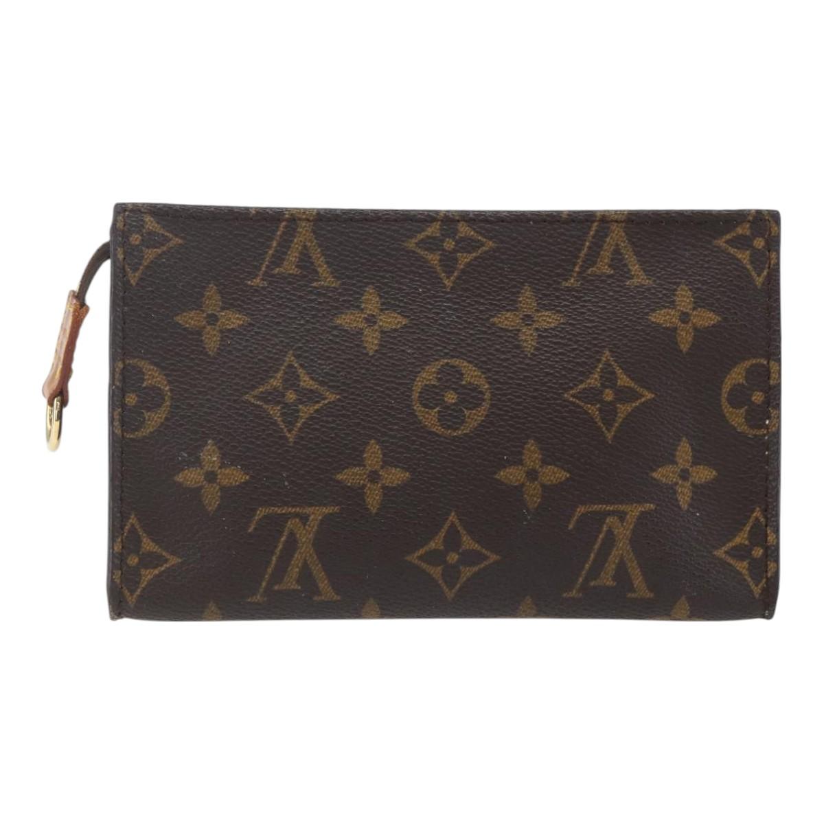 LOUIS VUITTON Monogram Bucket PM Accessory Pouch LV Auth 158672