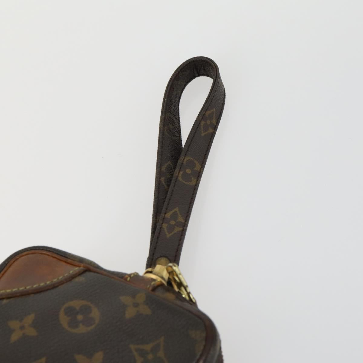 LOUIS VUITTON Monogram Taiga Clutch Bag 2 Set LV Auth 158725