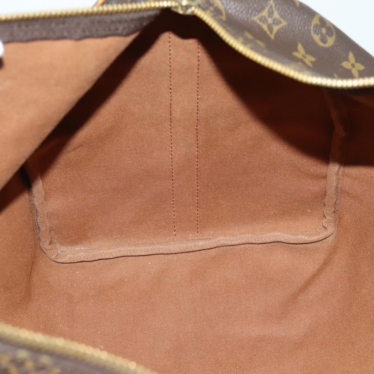 LOUIS VUITTON Monogram Keepall Bandouliere 50 Boston Bag M41416 LV Auth 158742