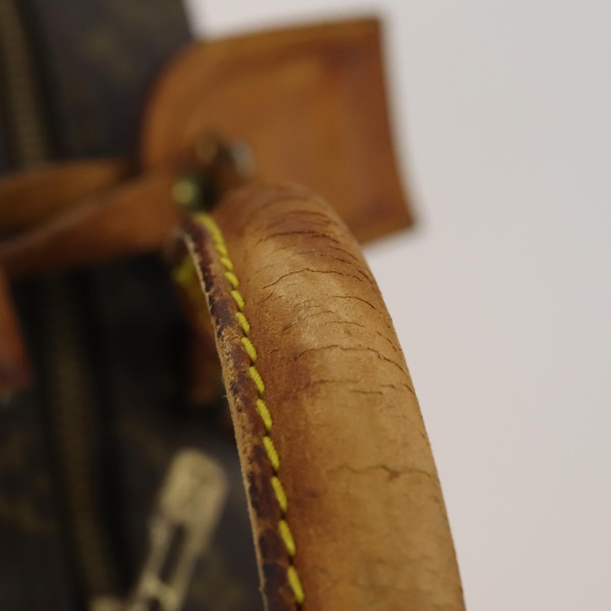 LOUIS VUITTON Monogram Keepall Bandouliere 55 Boston Bag M41414 LV Auth 158745