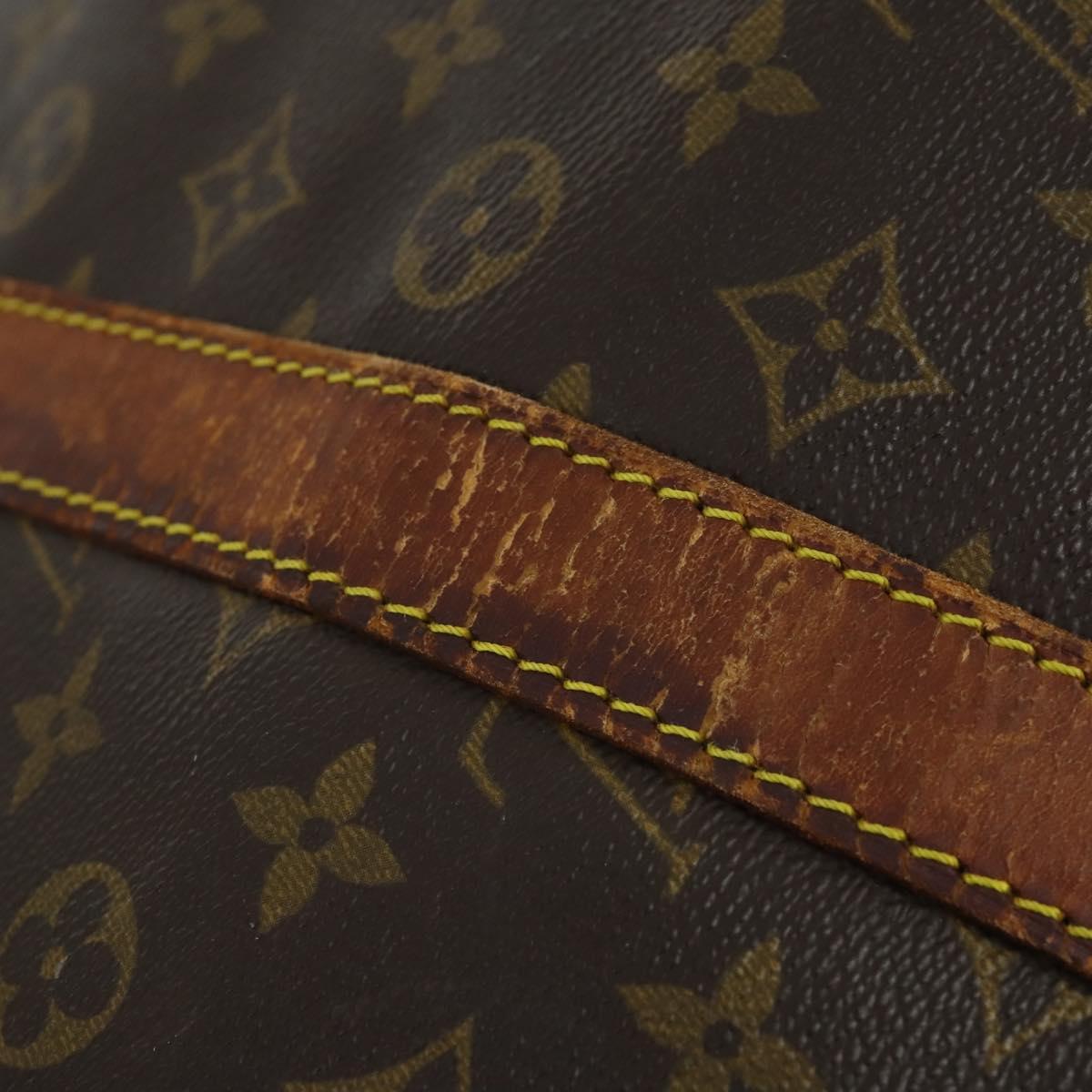 LOUIS VUITTON Monogram Keepall Bandouliere 55 Boston Bag M41414 LV Auth 158745